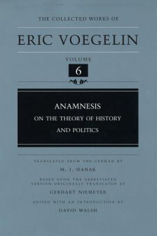 Buch Anamnesis (CW6) Eric Voegelin