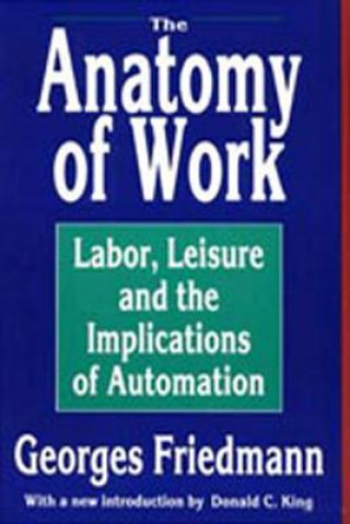 Carte Anatomy of Work Georges Friedmann