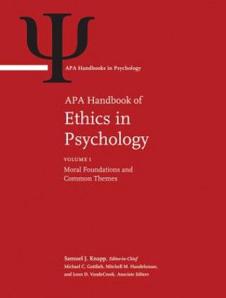 Book APA Handbook of Ethics in Psychology 