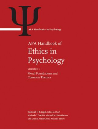 Knjiga APA Handbook of Ethics in Psychology 