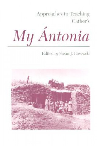 Könyv Approaches to Teaching Cather's My aAntonia 