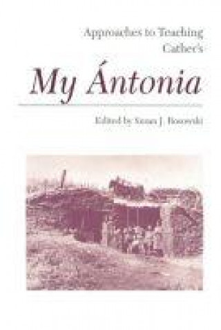 Kniha Approaches to Teaching Cather's My Antonia Susan J. Rosowski