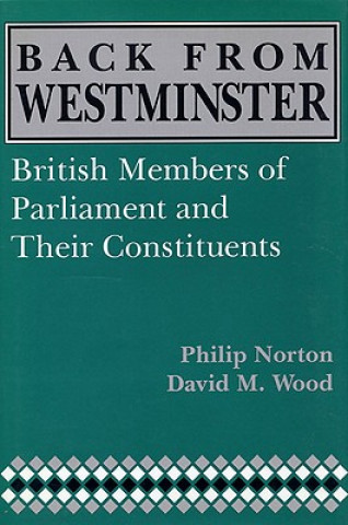 Könyv Back from Westminster David Michael Wood
