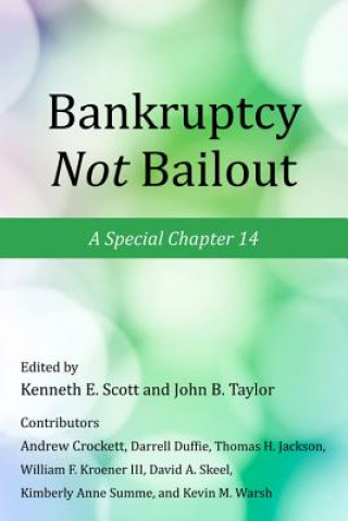 Kniha Bankruptcy Not Bailout 