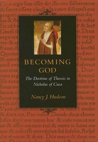 Kniha Becoming God Nancy J. Hudson