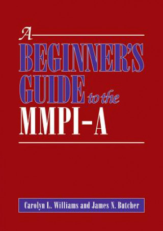 Carte Beginner's Guide to the MMPI-A J. N. Butcher