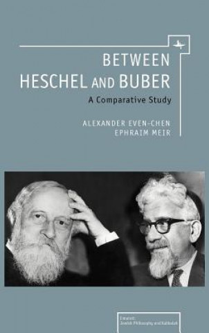 Kniha Between Heschel and Buber Ephraim Meir