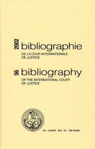 Книга International Court of Justice Bibliography United Nations