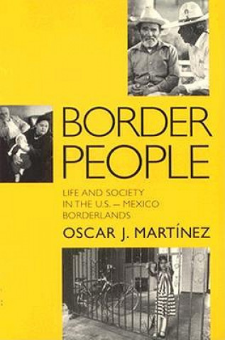 Kniha Border People Oscar J. Martinez