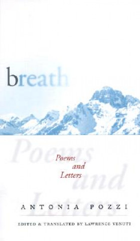 Kniha Breath Antonia Pozzi