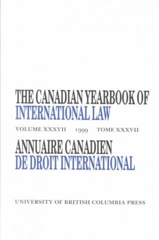 Książka Canadian Yearbook of International Law, Vol. 37, 1999 Don M. McRae