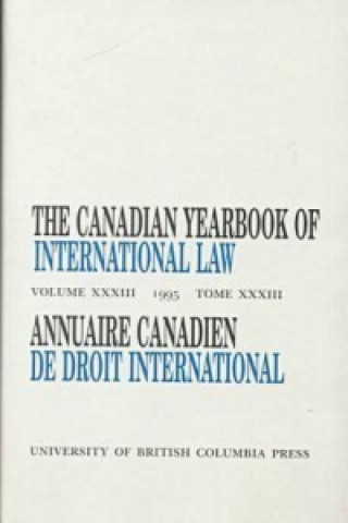 Book Canadian Yearbook of International Law, Vol. 33, 1995 