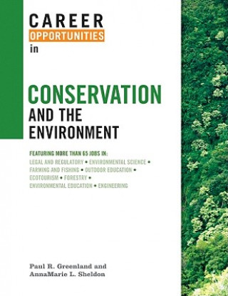 Knjiga Career Opportunities In Conservation And The Environment Annamarie L Sheldon