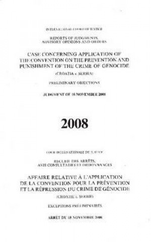 Carte Case Concerning Application of the Convention on the Prevention and Punishment of the Crime of Genocide United Nations