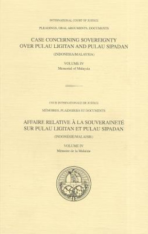 Książka Case concerning sovereignty over Pulau Ligitan and Pulau Sipidan International Court of Justice