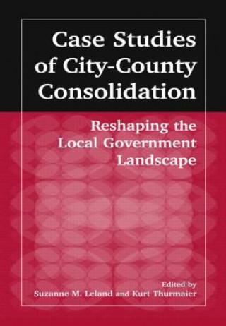 Kniha Case Studies of City-County Consolidation: Reshaping the Local Government Landscape Suzanne M. Leland