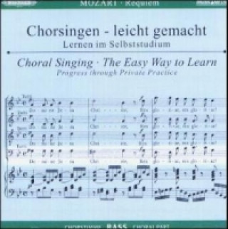 Hanganyagok Requiem, KV 626, Chorstimme Bass, 1 Audio-CD Wolfgang Amadeus Mozart