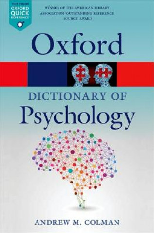 Kniha Dictionary of Psychology Andrew M. Colman