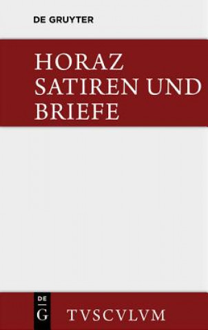 Książka Satiren Und Briefe Quintus Horatius Flaccus