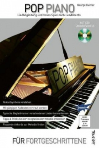 Prasa Pop Piano - Liedbegleitung und freies Spiel nach Leadsheets, m. CD-Plus George Kuchar