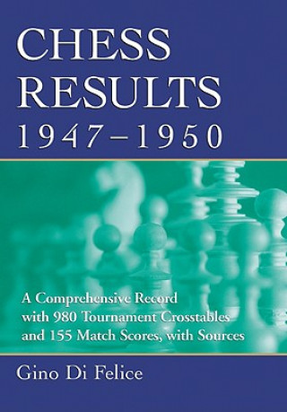 Książka Chess Results, 1947-1950 Gino Di Felice