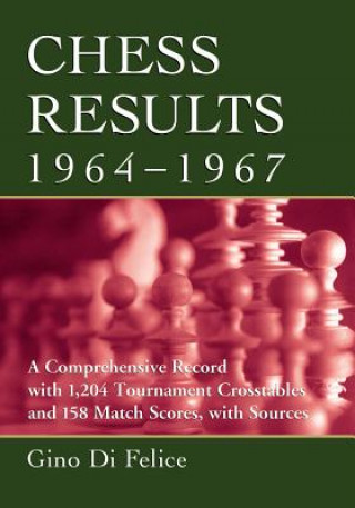 Könyv Chess Results, 1964-1967 Gino Di Felice