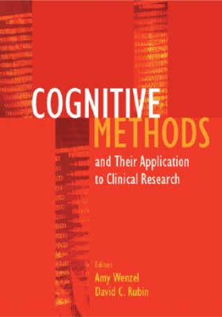 Książka Cognitive Methods and Their Application to Clinical Research Amy Wenzel