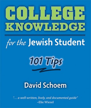 Kniha College Knowledge for the Jewish Student David Schoem