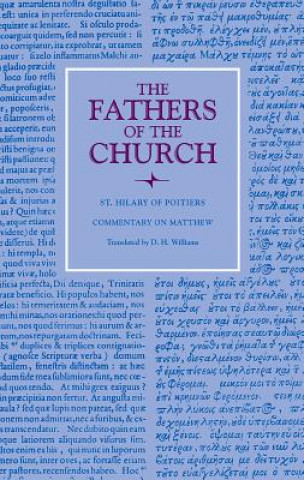 Книга Commentary on Matthew St.Hilary of Poitiers