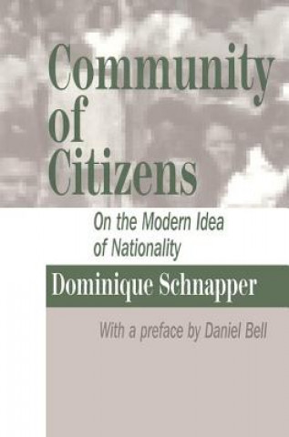 Buch Community of Citizens Dominique Schnapper