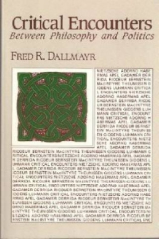 Buch Critical Encounters Fred R. Dallmayr