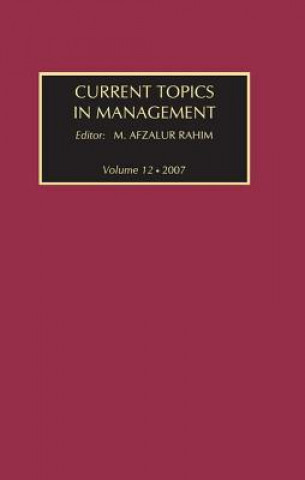 Knjiga Current Topics in Management 
