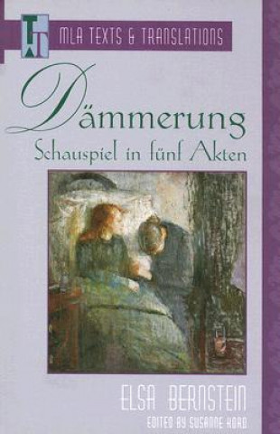 Boek Dammerung Elsa Bernstein