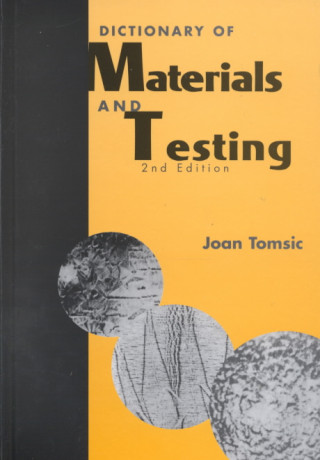 Książka Dictionary of Materials and Testing 