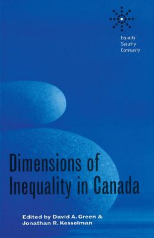 Könyv Dimensions of Inequality in Canada 