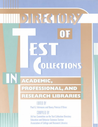 Książka Directory Test Collections in Academic Prof & L Fehrmann