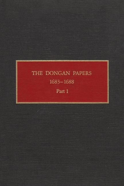 Kniha Dongan Papers, 1683-1688 Peter Christoph