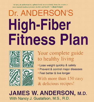 Książka Dr. Anderson's High-Fiber Fitness Plan Nancy J Gustafson