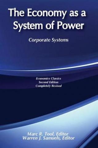 Livre Economy as a System of Power George Sternlieb