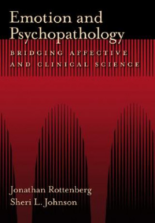 Livre Emotion and Psychopathology Jonathan Rottenberg