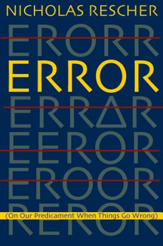 Kniha Error Nicholas Rescher