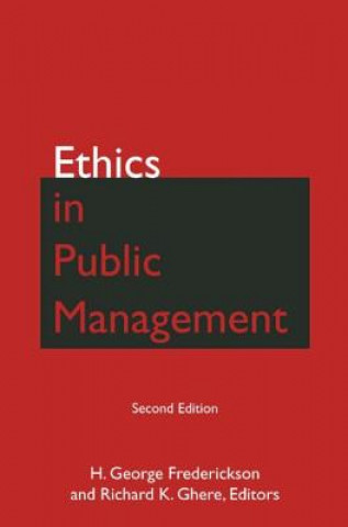 Książka Ethics in Public Management H. George Frederickson