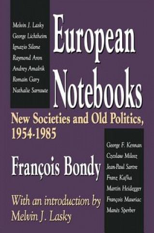 Knjiga European Notebooks Francois Bondy