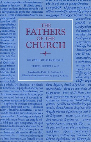 Kniha Festal Letters 1-12 Cyril of Alexandria