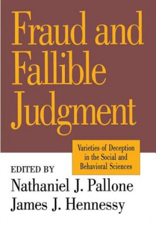 Könyv Fraud and Fallible Judgement David Marsland