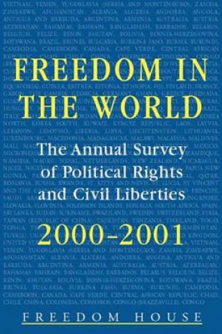Carte Freedom in the World: 2000-2001 Freedom House Survey Team