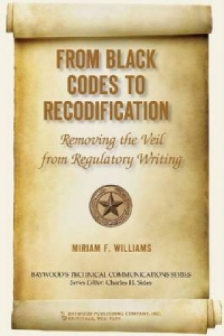 Kniha From Black Codes to Recodification Miriam F. Williams