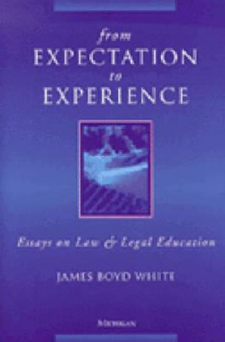 Könyv From Expectation to Experience James Boyd White