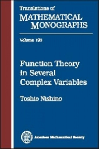 Knjiga Function Theory in Several Complex Variables Toshio Nishino