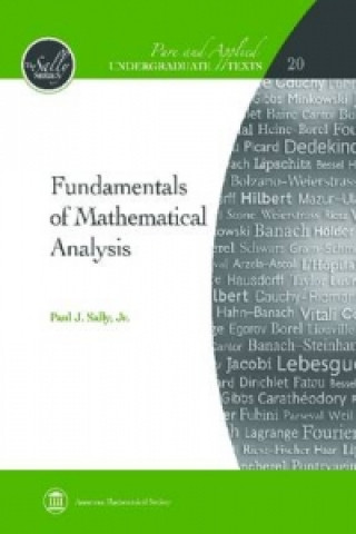 Kniha Fundamentals of Mathematical Analysis Paul Sally